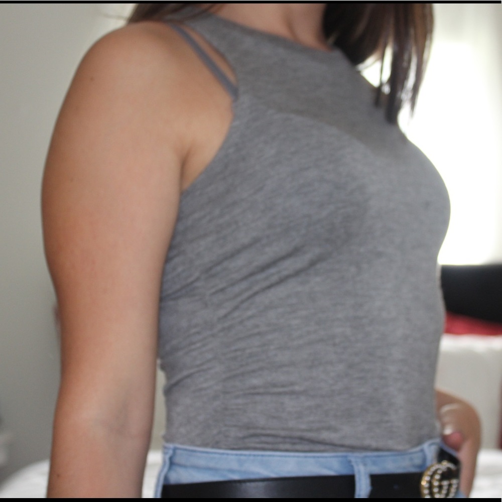Gray Tank- Aeropostale